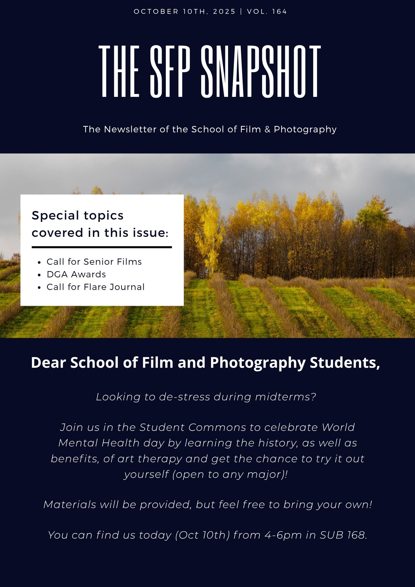 The SFP Snapshot v164 Page 1