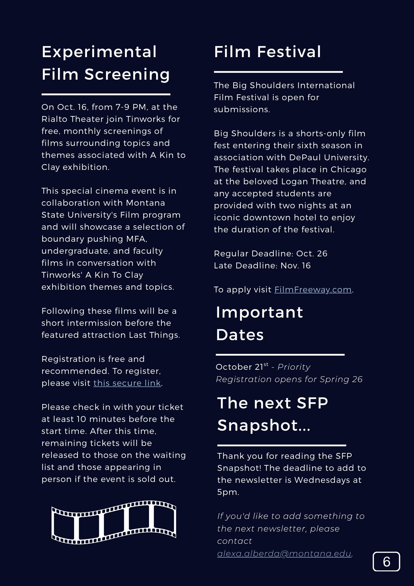 The SFP Snapshot v164 Page 7